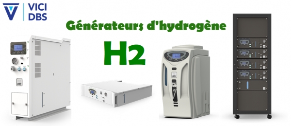 Générateurs d'hydrogène VICI DBS