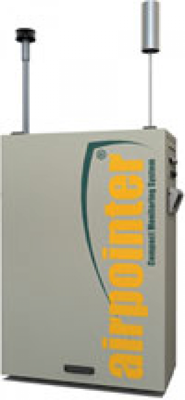 airpointer® La station de mesure d'immission certifiée TÜV avec une faible consommation d'énergie