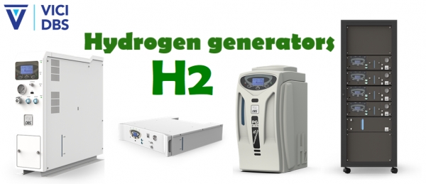 Hydrogen generators VICI DBS