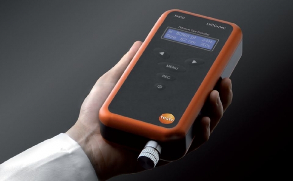 Testo DiSCmini, pour nanoparticules