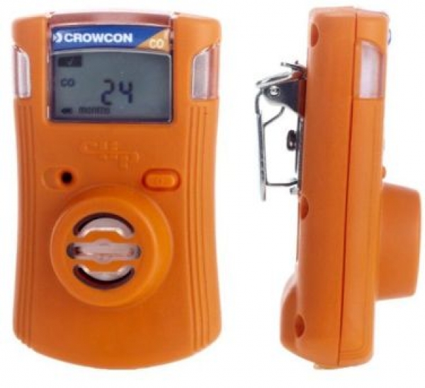 Crowcon Clip - Détecteur de gaz à faible coût pour O2, CO et H2S